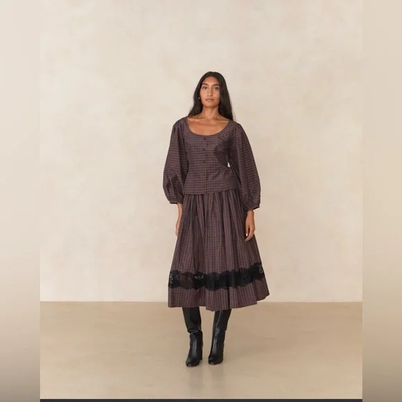 Loeffler Randall Isa skirt and blouse set - Picture 2 of 7